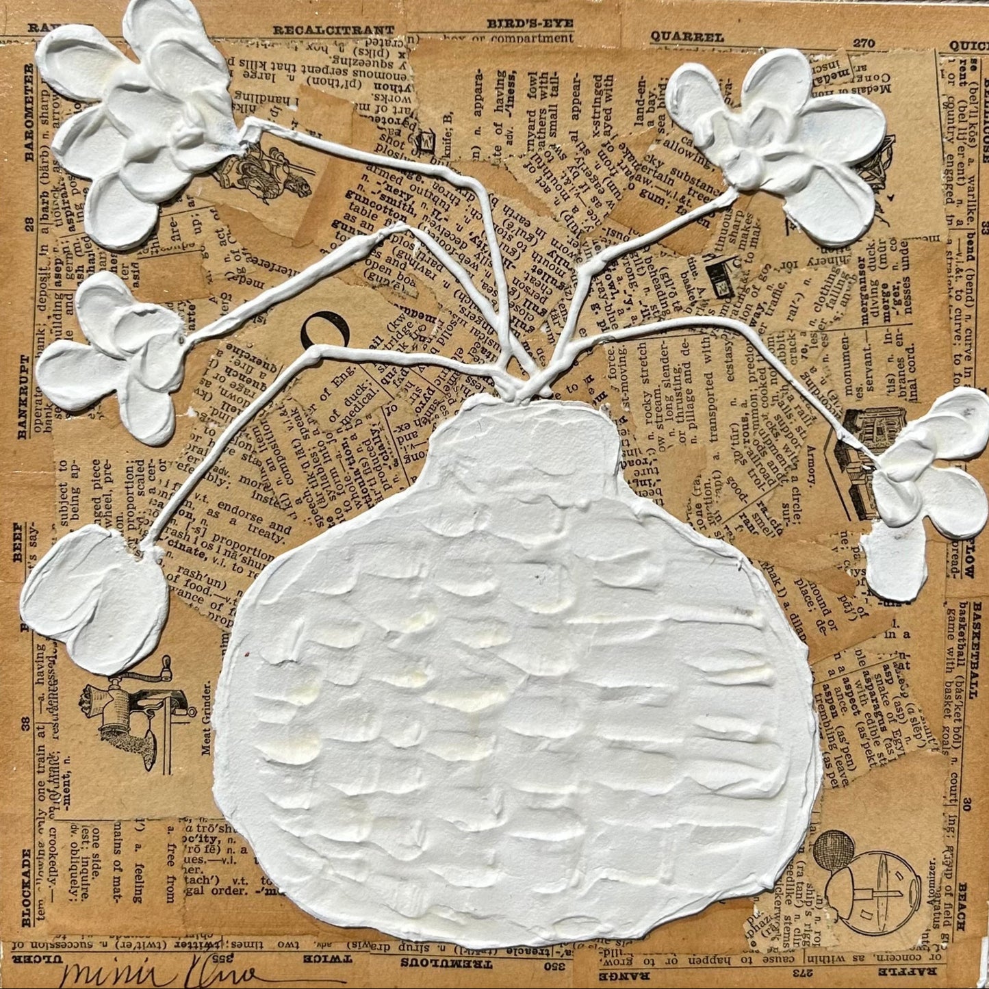 Ephemera Bloom 8x8