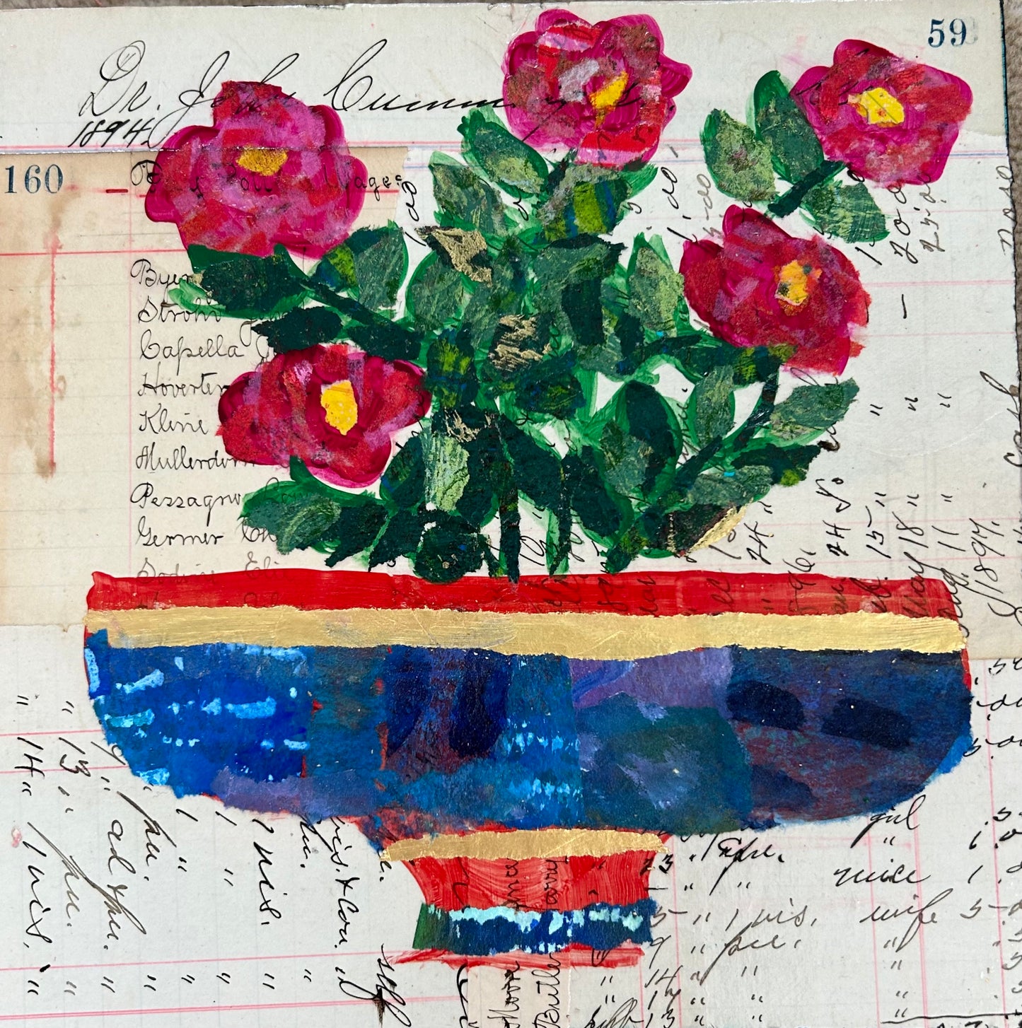 Blooming words 8 x 8