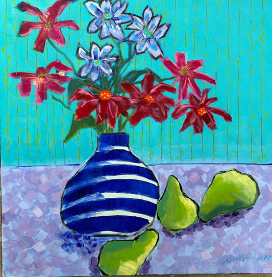 Pear-adise Found 20 x 20